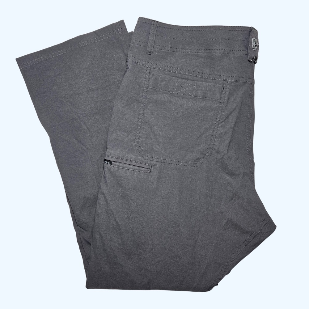 Kuhl Renegade Rock Pants Mens 38x30 Grey Carbon Hiking Climbing Style 5120